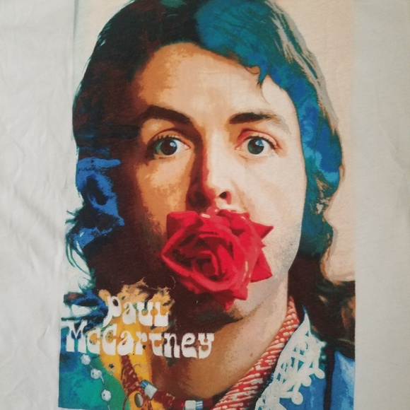 *SOLD!*P1aul McCartney Concert Tee 2019- ROSE - Picture 2 of 6